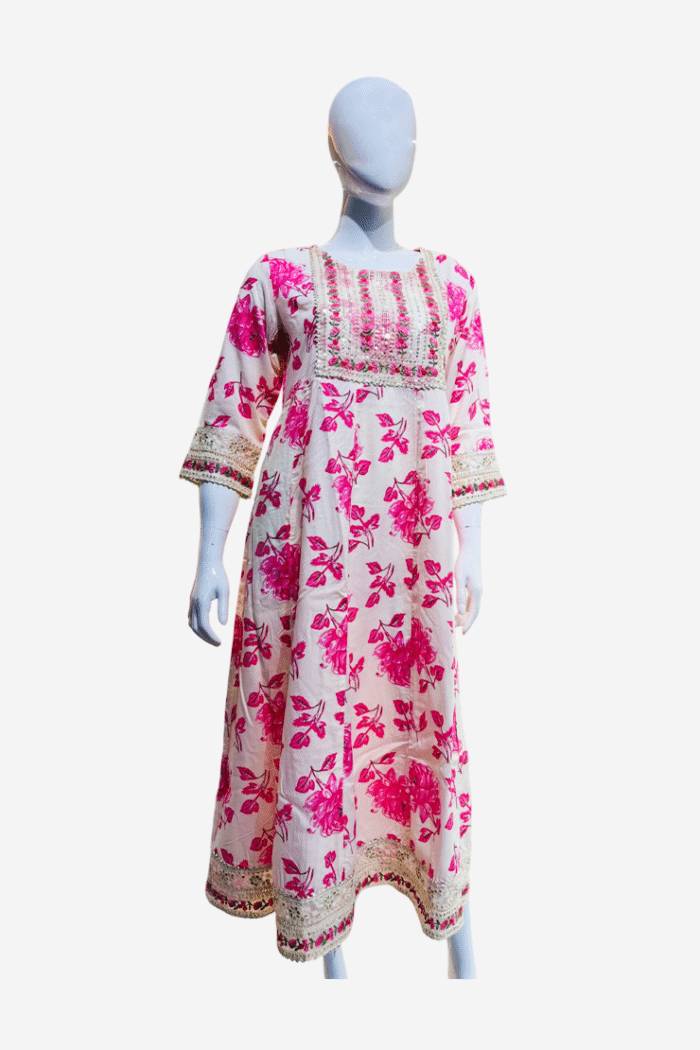 Pink Color Kurti