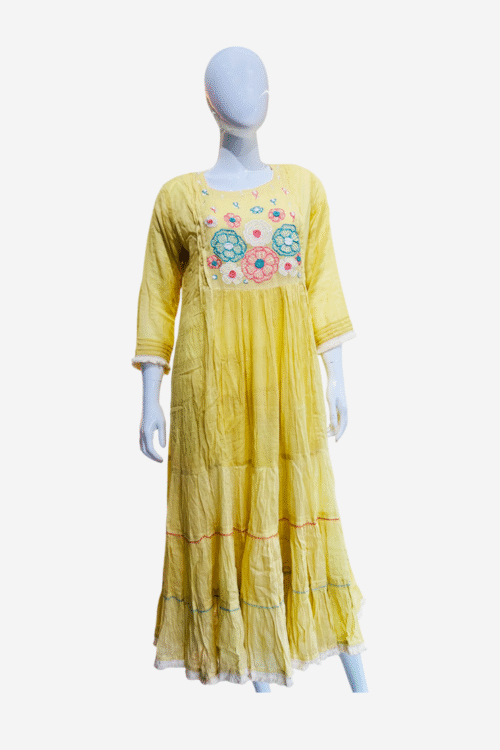 Mul Mul Cotton Kurti