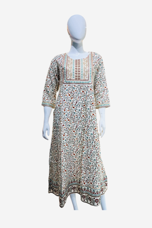 White kurthi